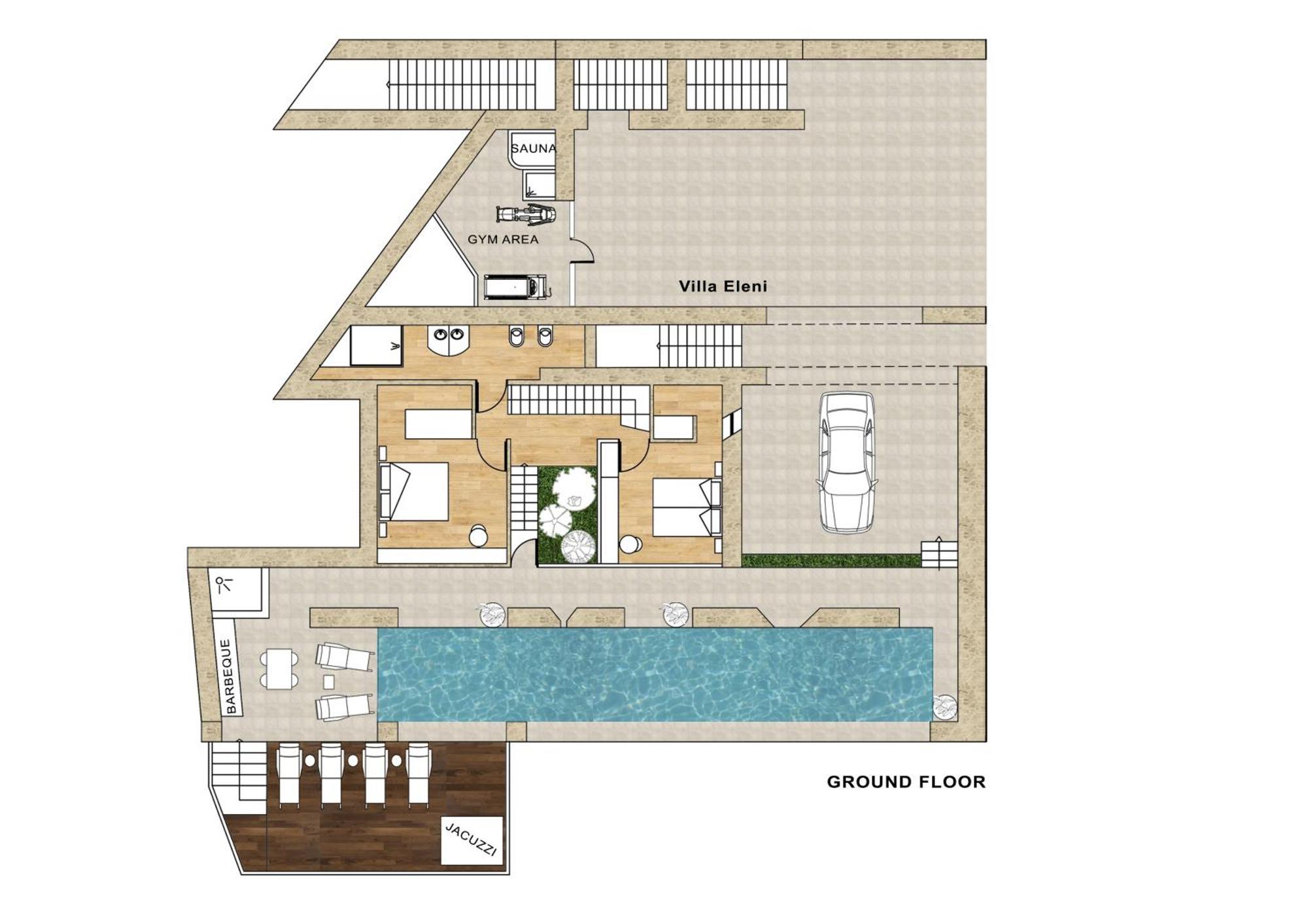 Beachfront Ravdoucha Epavlis Eleni Villa - Pool, Hot Tub, Gym, Sauna, Private Parking, Wifi La Canée Extérieur photo